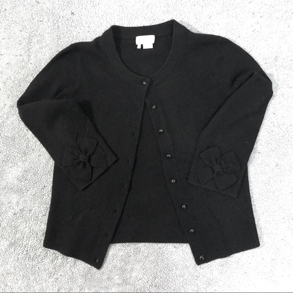 kate spade Sweaters - Kate Spade NY Somerset Cardigan Sweater Black
